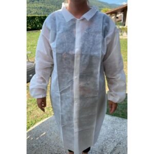 Blouse blanche jetable